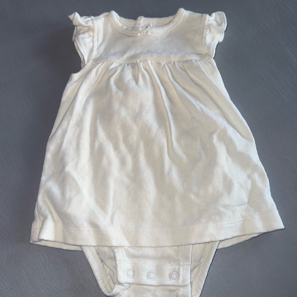 Carter's Other - Carter's Soft White Baby Bodysuit